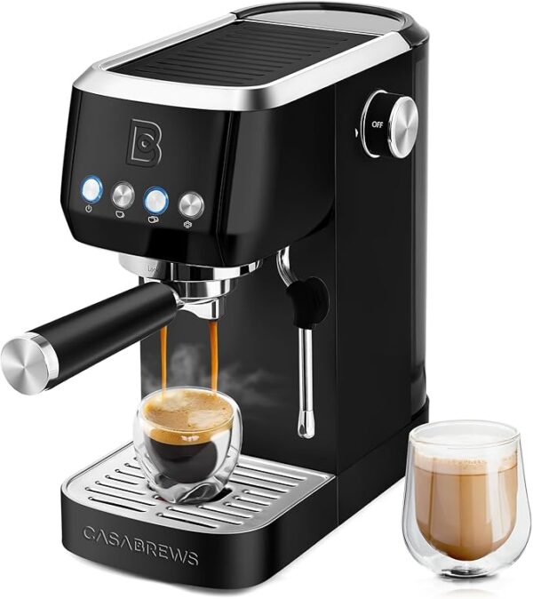 CASABREWS Espresso Machine 20 Bar, Professional Espresso Coffee