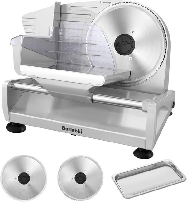 Meat Slicer, 200W Meat Slicer Machine for Home