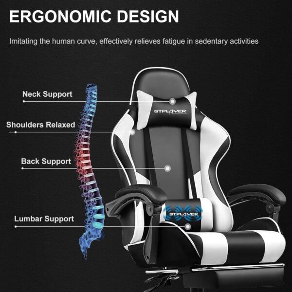 GTPLAYER Gaming Chair, Computer Chair - Image 2