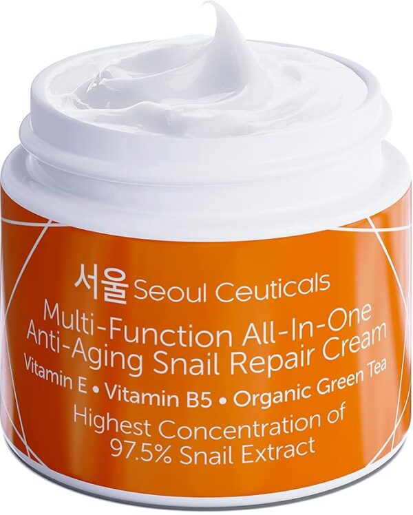 SeoulCeuticals Korean Skin Care 97.5% Snail Mucin Moisturizer Cream