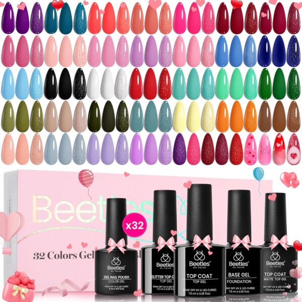 Beetles Gel Nail Polish Set 36 PCS