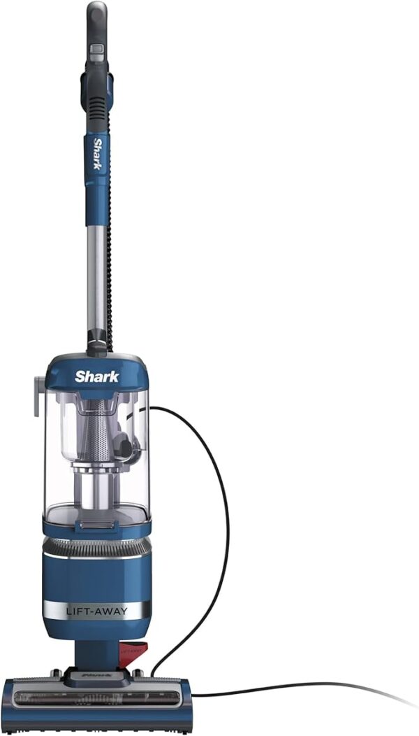 Shark Navigator Lift-Away ADV Upright Vacuum with HEPA Filter, Powerful Pet Hair Pickup, Advanced Swivel Steering, Lightweight Versatility, for Carpets & Hard Floors, Blue Jean, LA301