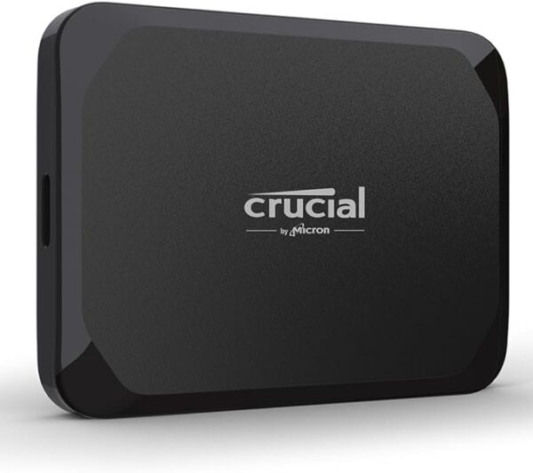 Crucial X9 1TB Portable SSD – Up to 1050MB/s Read, PC and Mac, Lightweight and Small with 3-Month Mylio Photos+ Offer – USB 3.2 External Solid State Drive – CT1000X9SSD902