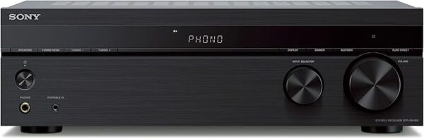 Sony STRDH190 2-ch Home Stereo Receiver with Phono Inputs & Bluetooth Black