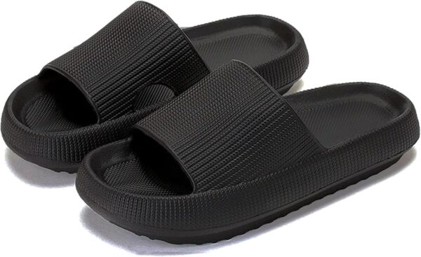 rosyclo Cloud Slippers for Women and Men, Pillow House Slippers Shower Shoes Indoor Slides Bathroom Sandals, Ultimate Comfort, Lightweight, Thick Sole, Non-Slip, Easy to Clean