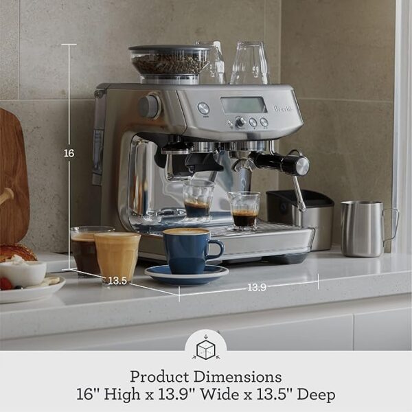 Breville Barista Pro Espresso Machine BES878BTR, Black Truffle - Image 2