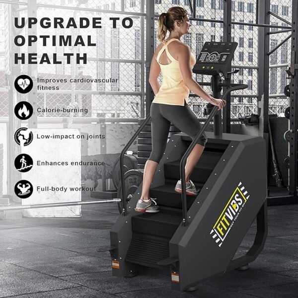 Stair Stepper Machine, Continuous Climbing Stair Machine, Commercial Grade Stair Stepping Machine for Cardio and Lower Body Workouts - Image 2
