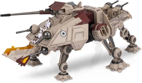 STAR WARS Micro Galaxy Squadron Republic Attack Force Bundle Set - Deluxe Battle Pack with Five Vehicles Nine 1-Inch Micro Figure Accessories - Image 2
