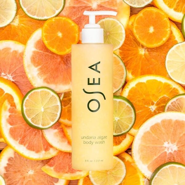 OSEA Undaria Algae™ Body Wash 8 fl oz - Hydrating & Moisturizing Body Wash - Citrus Scented Cleanser - Image 2